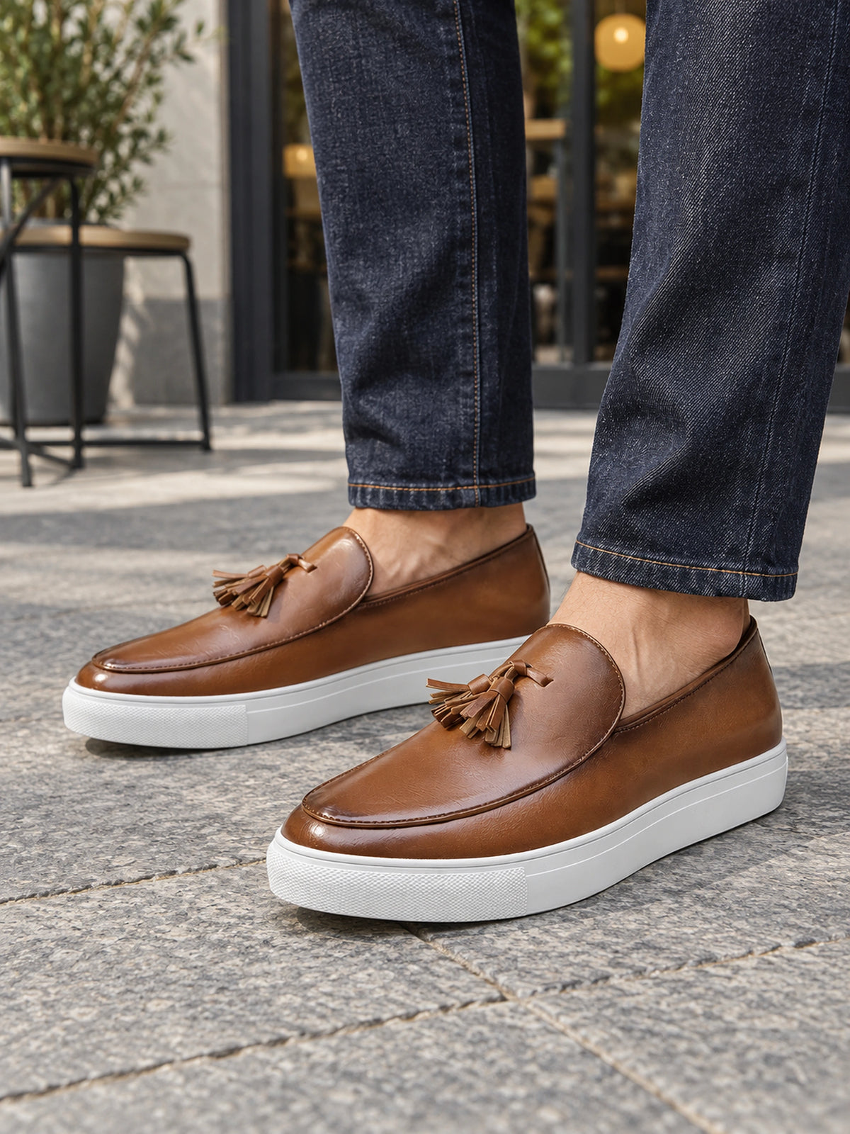 Mocassim Masculino de Couro Legítimo Masson