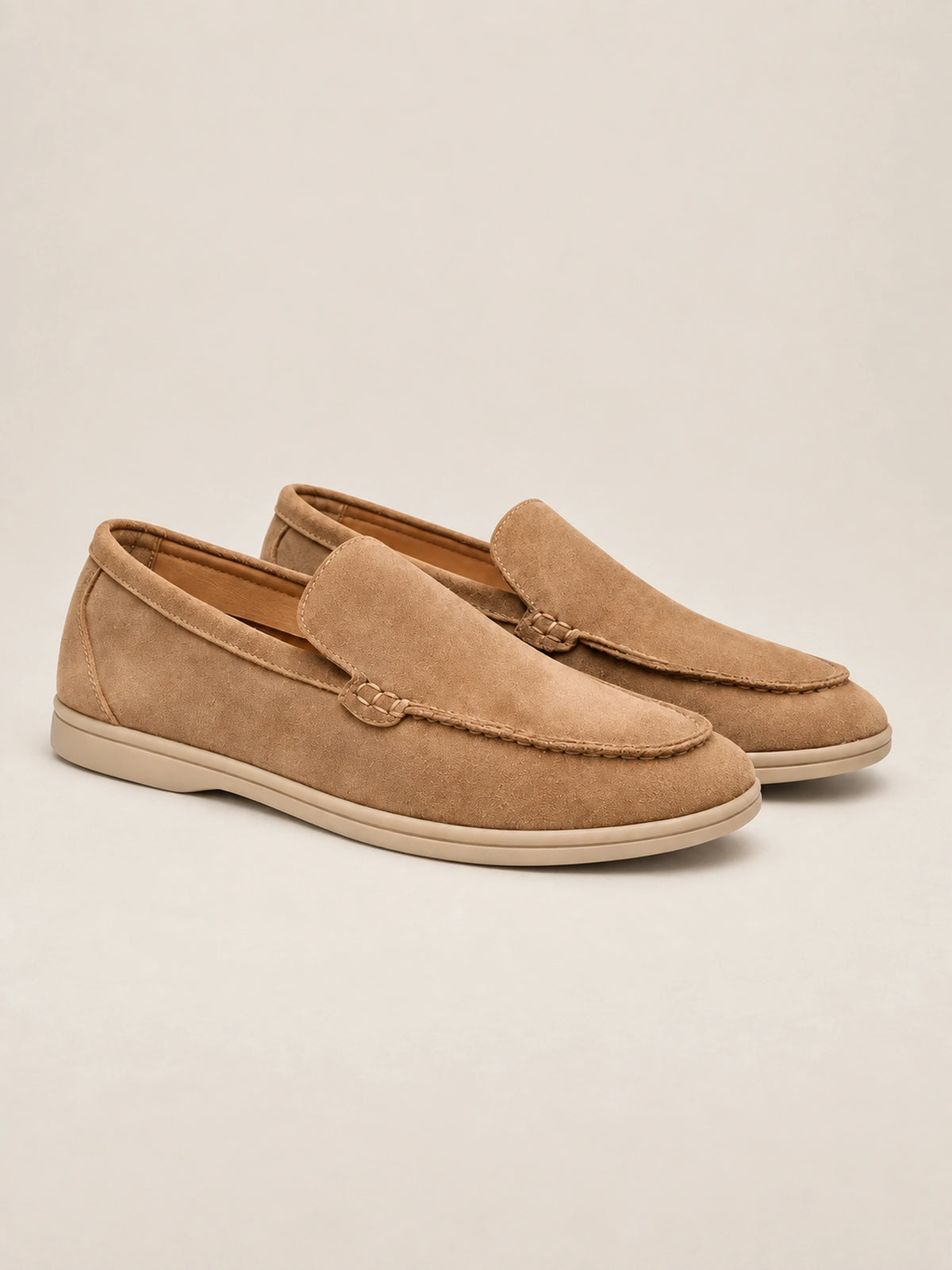 Mocassim Masculino Loafer de Camurça Old Money Siena