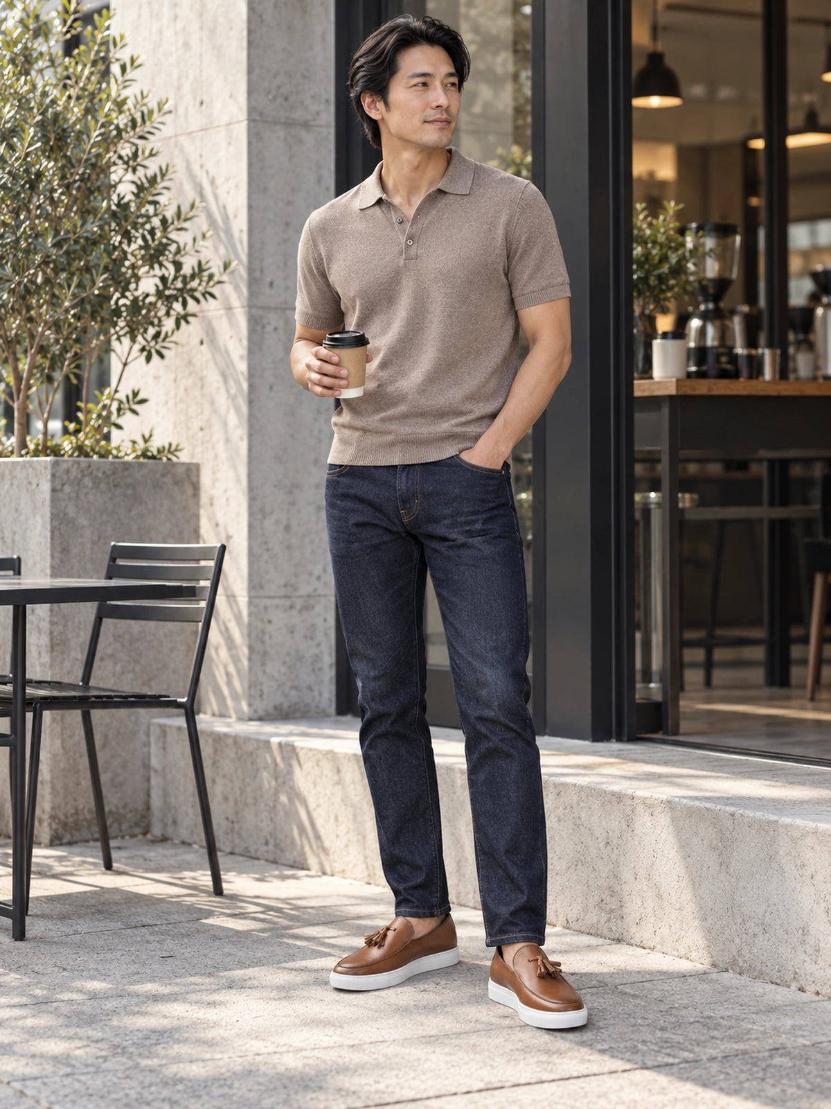 Mocassim Masculino de Couro Legítimo Masson