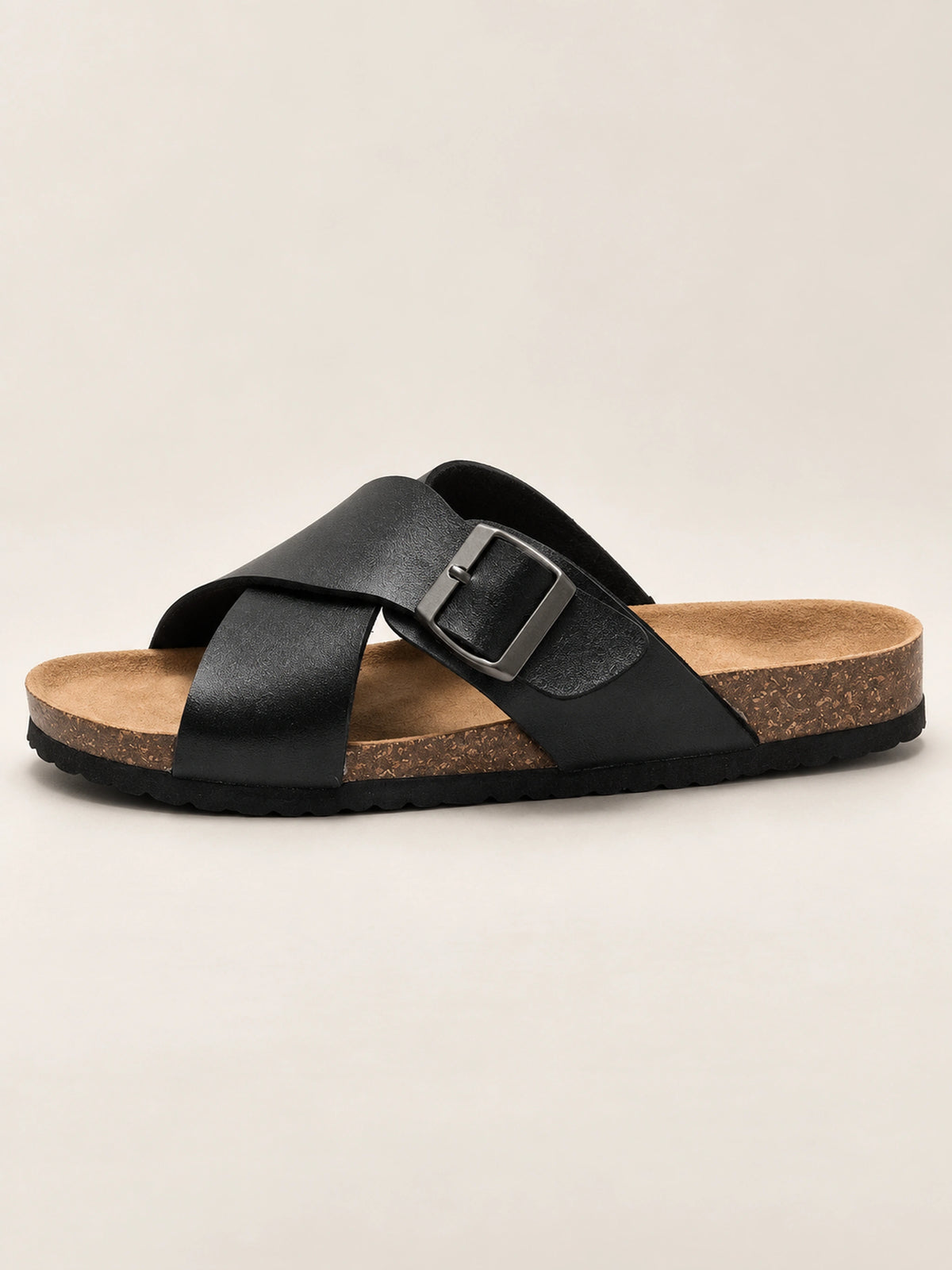 Sandália Masculina com Fivelas Ravena