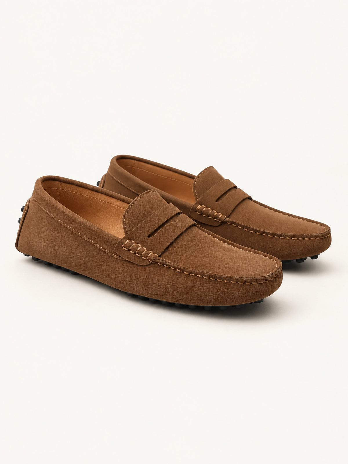 Mocassim Masculino Driver de Camurça Cortez