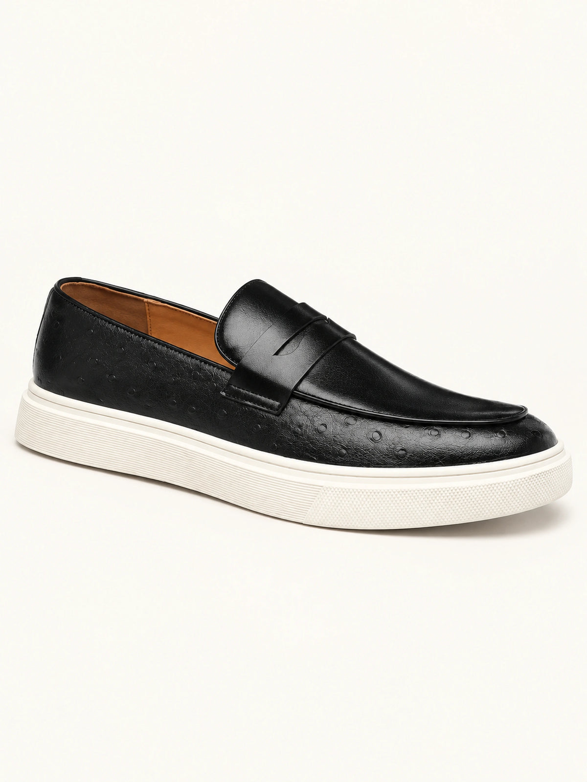 Mocassim Masculino de Couro Miliani