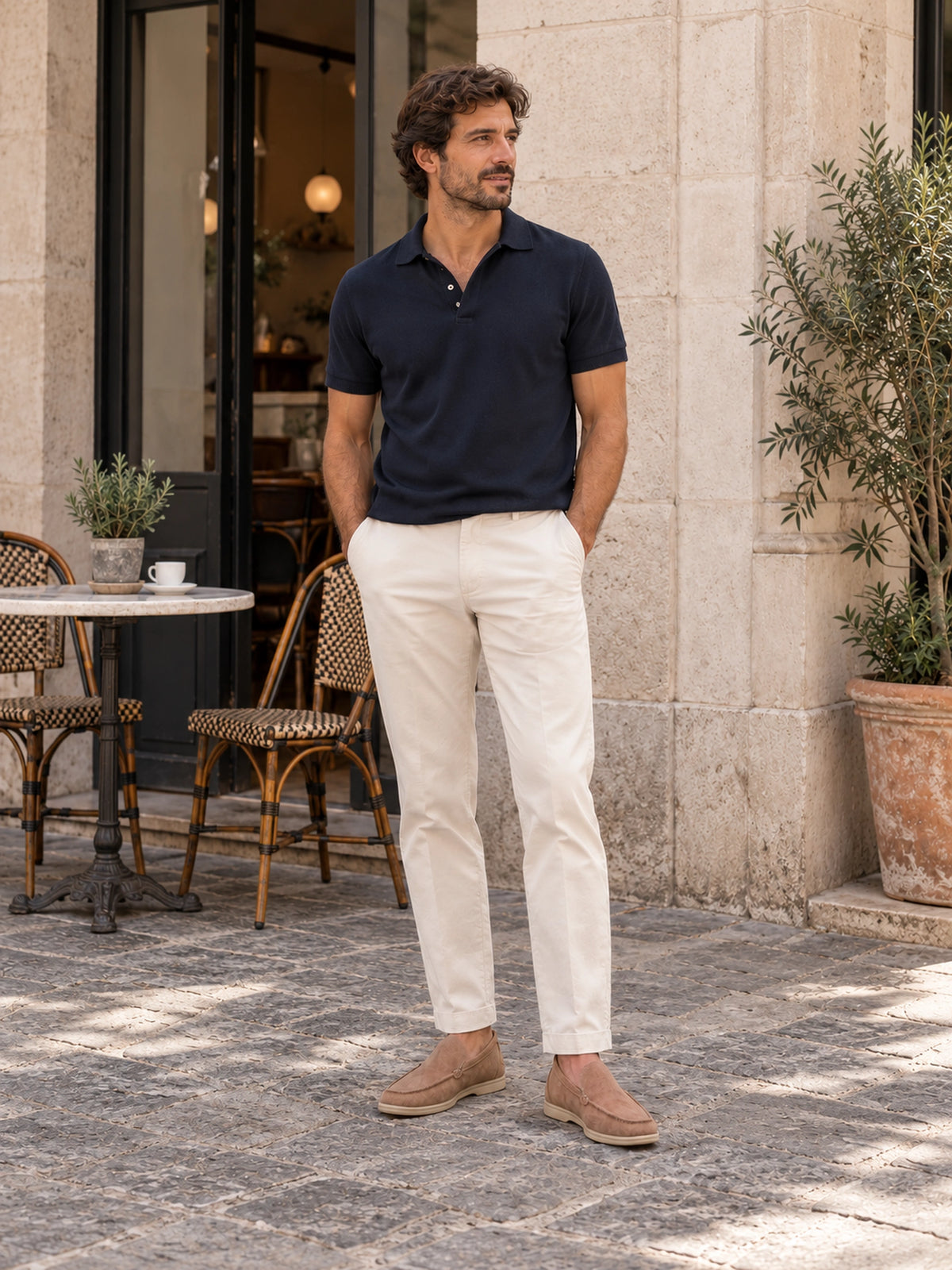 Mocassim Masculino Loafer de Camurça Old Money Siena