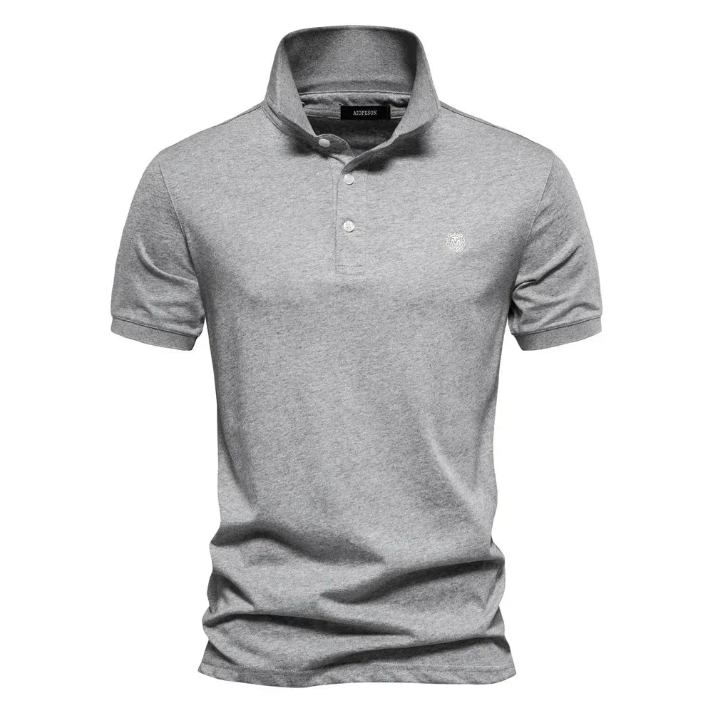 Camisa Polo Masculina 100% Algodão Bordado Siena
