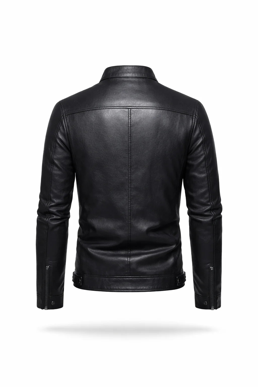 Jaqueta Masculina de Couro Ecológico Slim Fit Torino