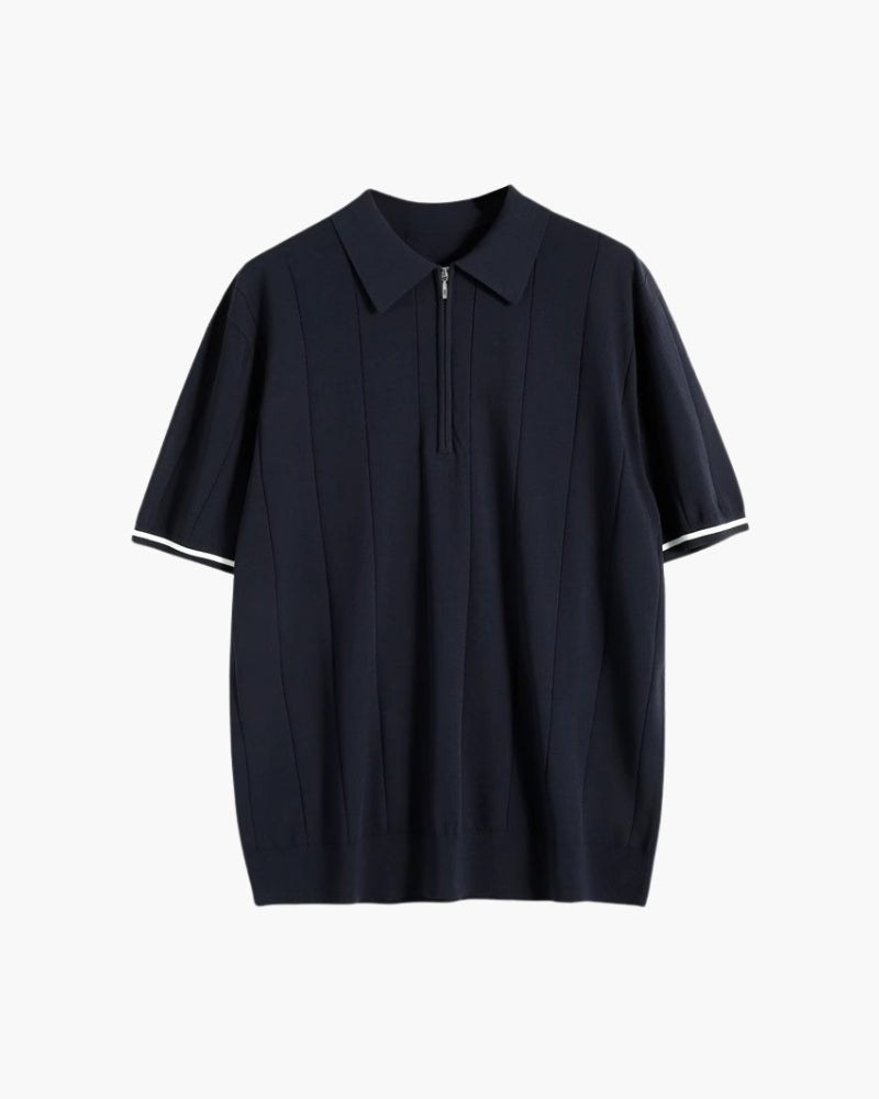 Camisa Polo Masculina Meio Zíper Sirolo - foto principal