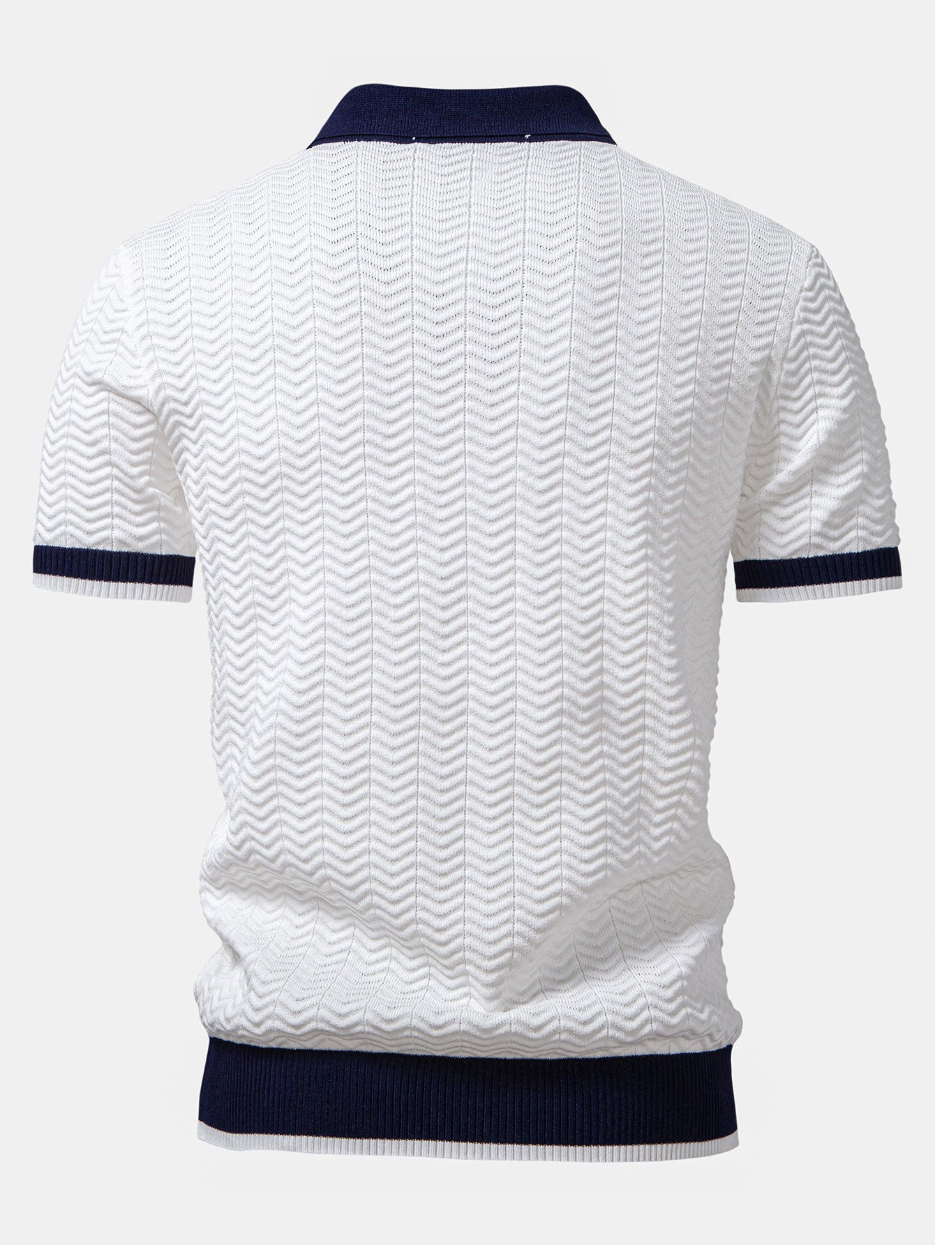 Camisa Polo Masculina 100% Algodão Colarinho Elegante Milão