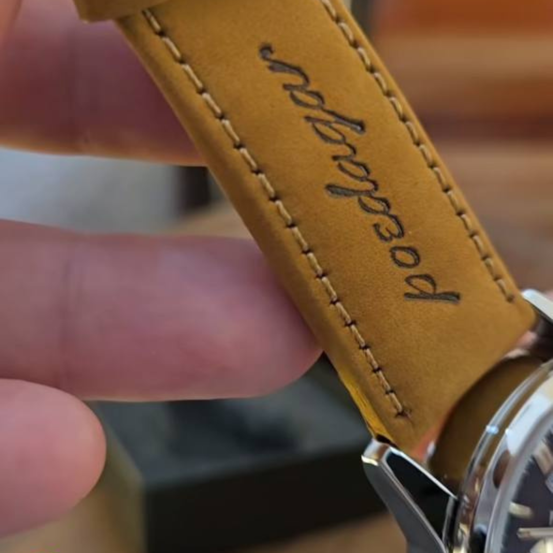 Relógio Masculino Pulseira de Couro Quartzo Livorno - vista 9