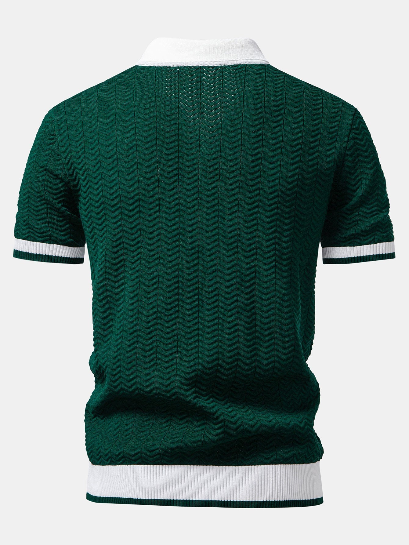 Camisa Polo Masculina 100% Algodão Colarinho Elegante Milão