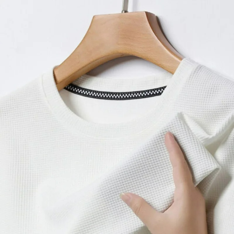 Camiseta Masculina Waffle Gola Redonda Parma