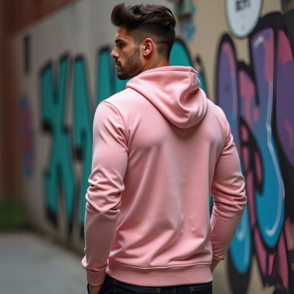 Moletom Masculino Canguru Flanelado Com Capuz Bergamo
