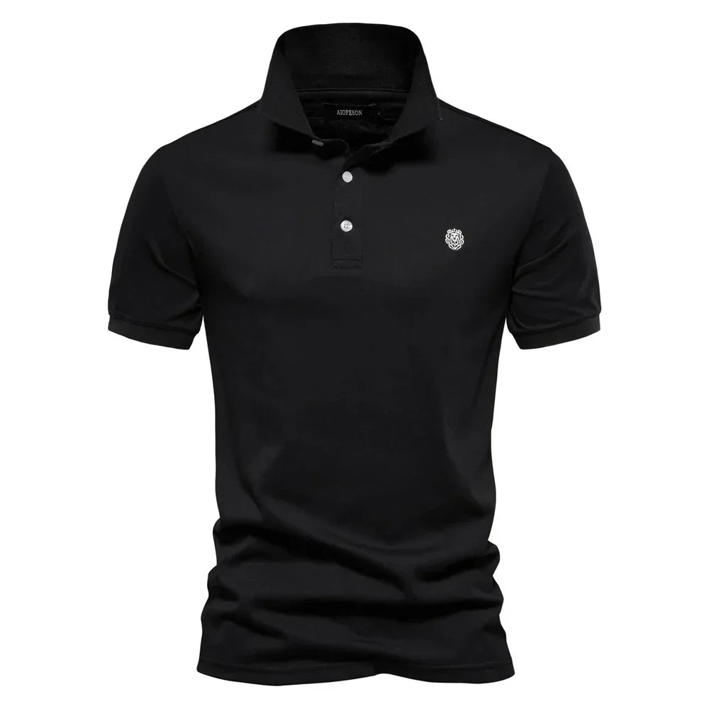 Camisa Polo Masculina 100% Algodão Bordado Siena