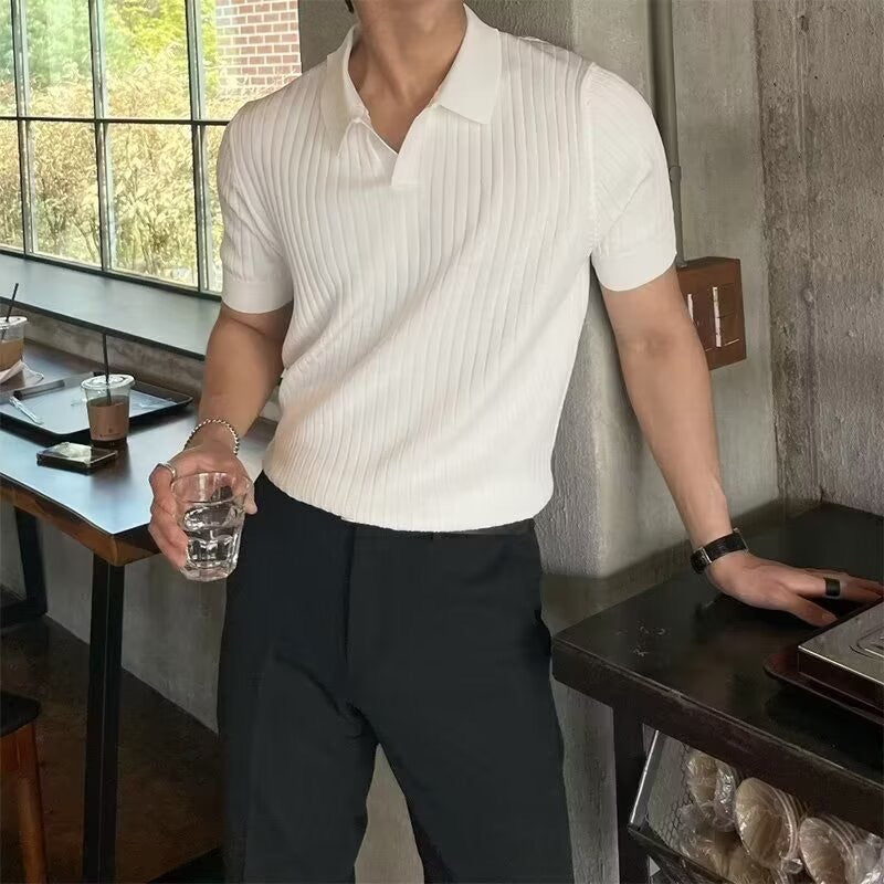 Camisa Polo Masculina Slim Fit Canelada Portofino
