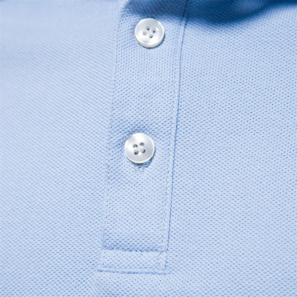 Camisa Polo Masculina 100% Algodão Piqué Casual Bergamo