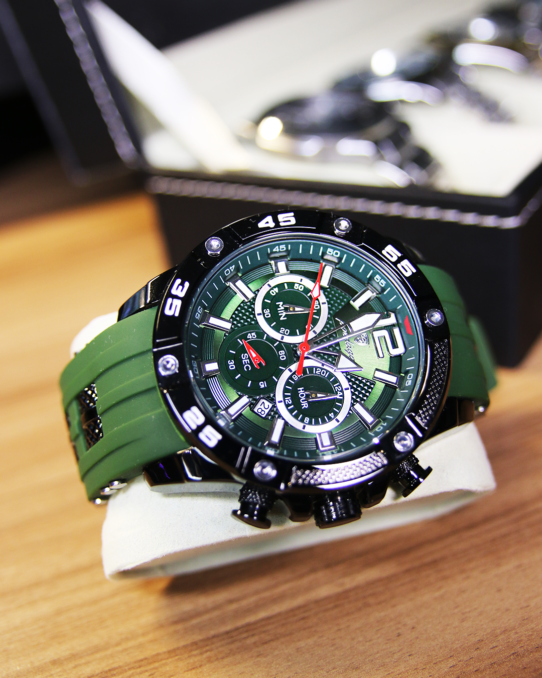 Relógio Masculino Pulseira de Silicone Quartzo Alpino – foto 8