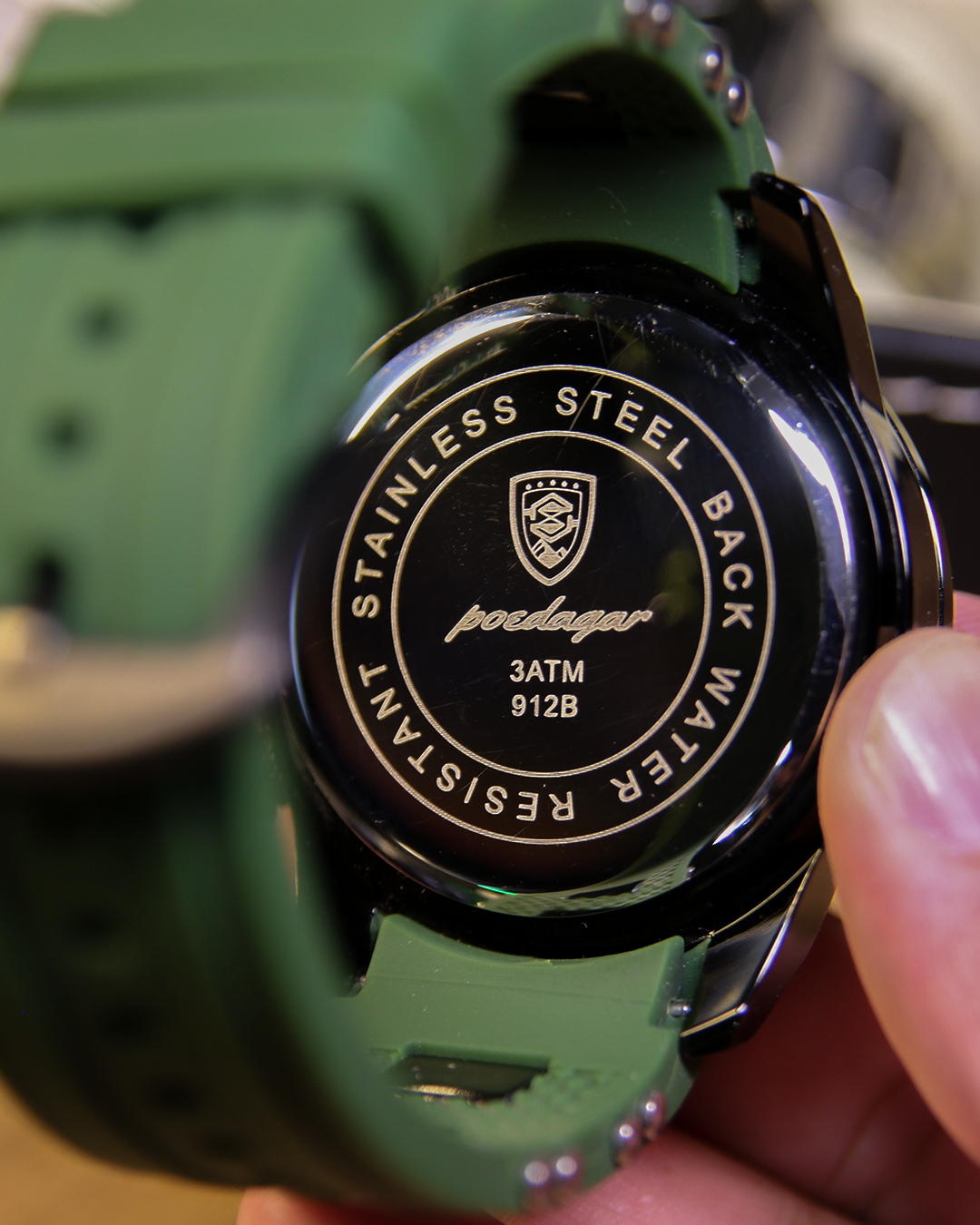 Relógio Masculino Pulseira de Silicone Quartzo Alpino – foto 9