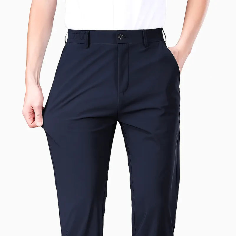 Calça Casual Masculina Modal Com Elastano Nápoles