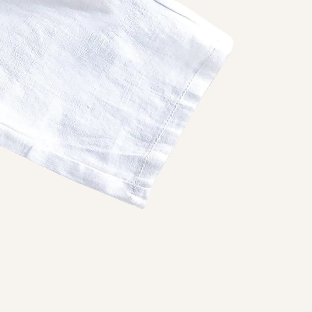 Calça Masculina em Linho Slim Fit Old Money Capri