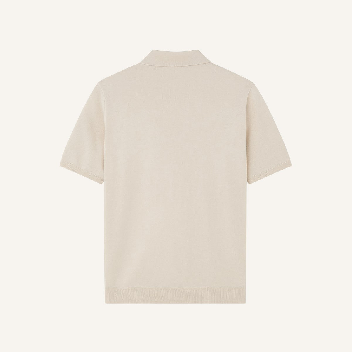 Polo de Tricô Listrada Estilo Old Money Masculina Caimento Ajustado