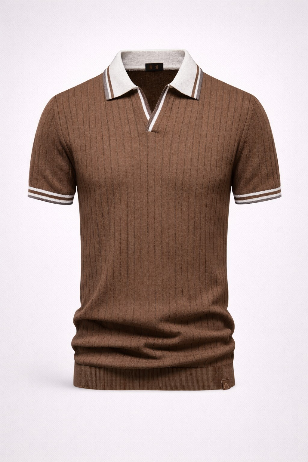 Camisa Polo Masculina 100% Algodão Old Money Colarinho Urbino
