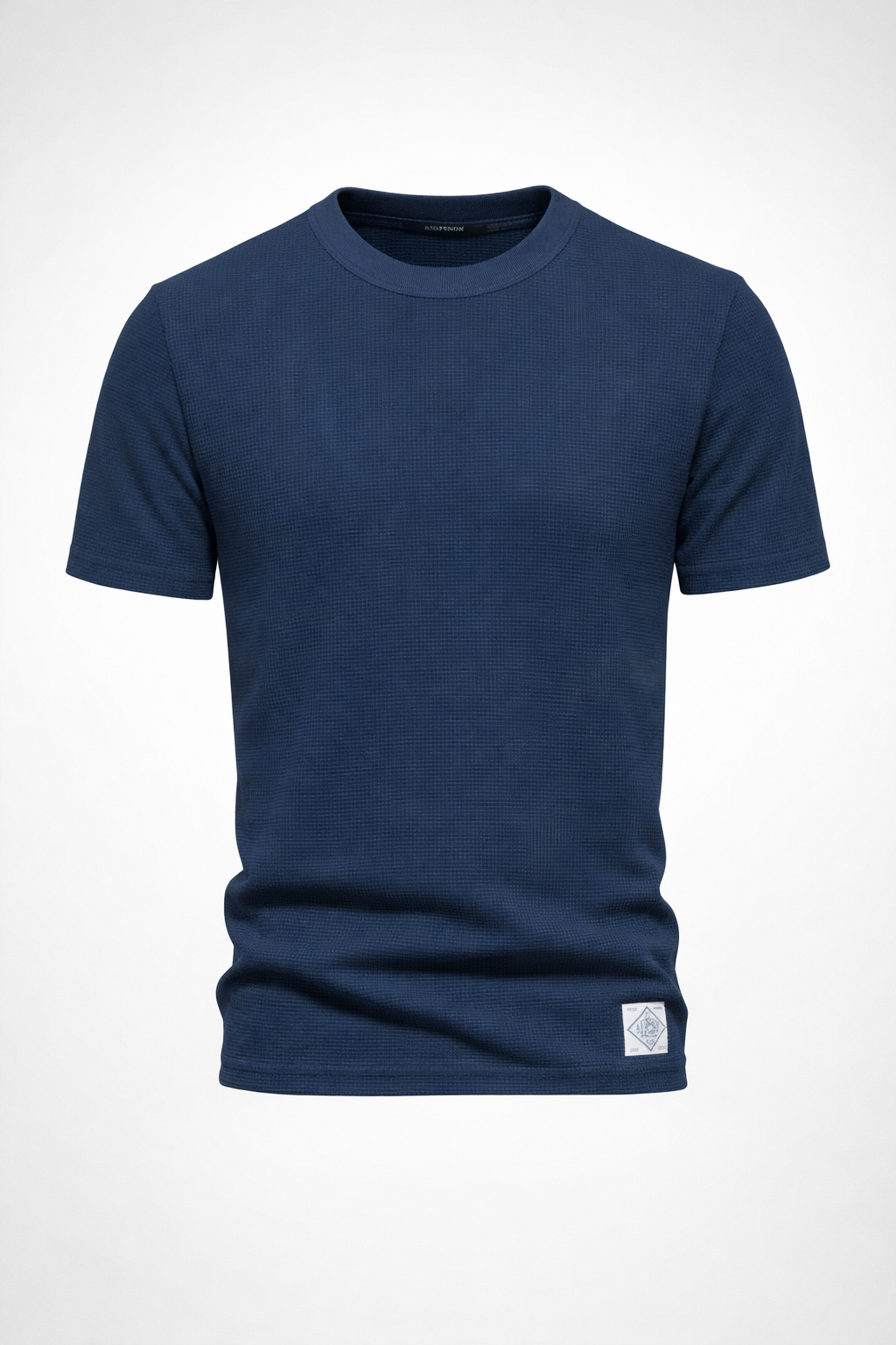 Camiseta Masculina Waffle Gola Redonda Premium Ravenna