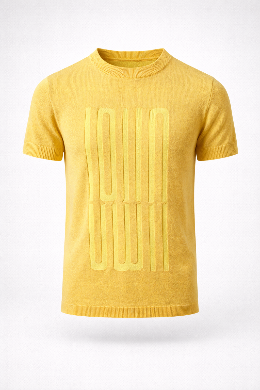 Camiseta Masculina Tricô Artesanal Slim Fit Lugano