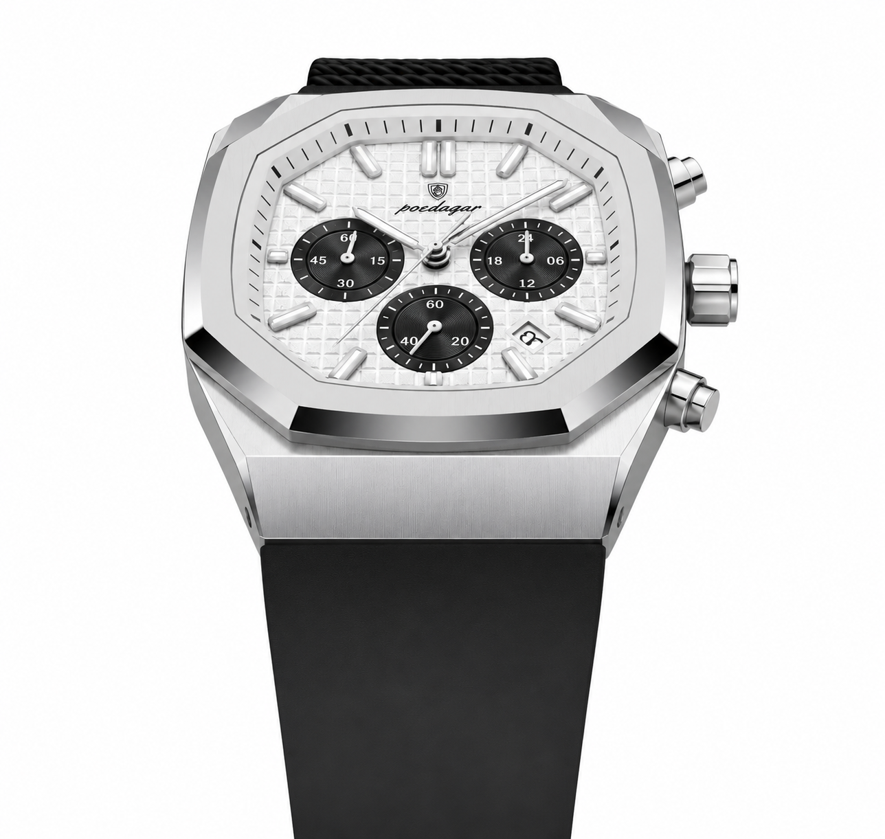 Relógio Masculino Pulseira de Silicone Premium Quartzo Lumina – foto 2