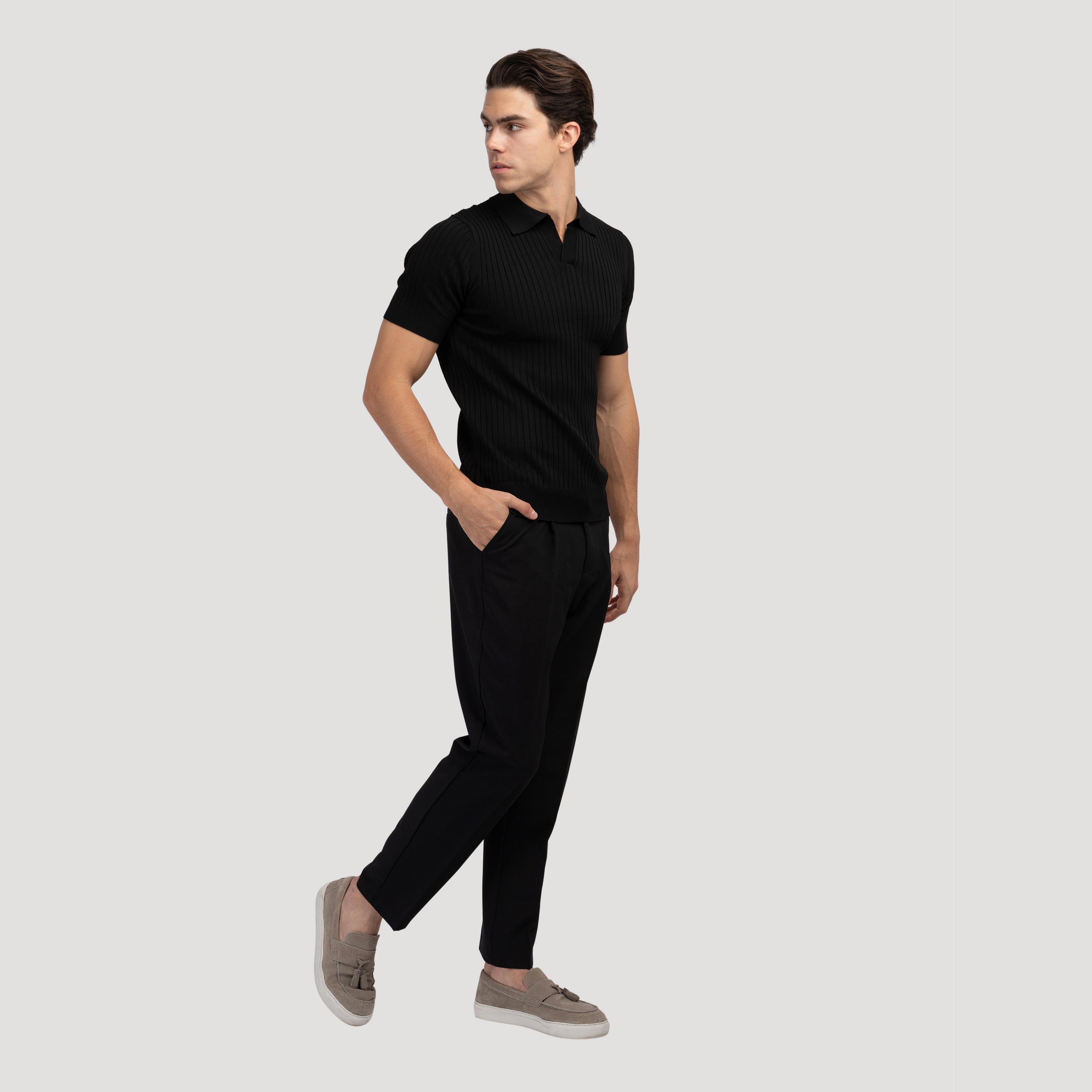 Camisa Polo Masculina Slim Fit Canelada Portofino