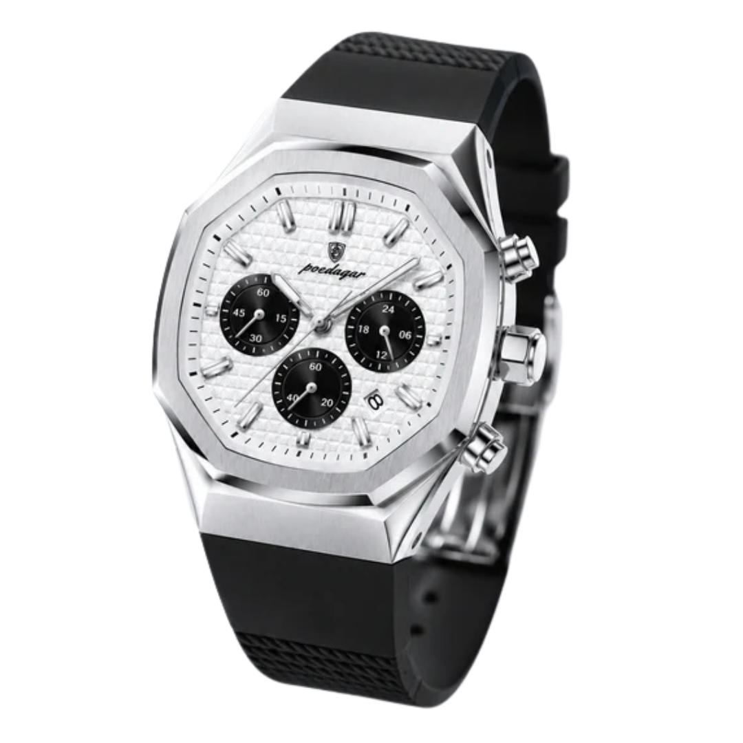 Relógio Masculino Pulseira de Silicone Premium Quartzo Lumina – foto 6