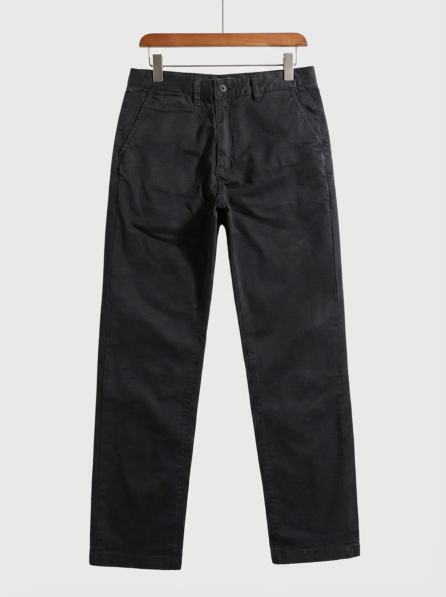 Calça Chino Masculina Algodão Slim Fit Old Money Vittore