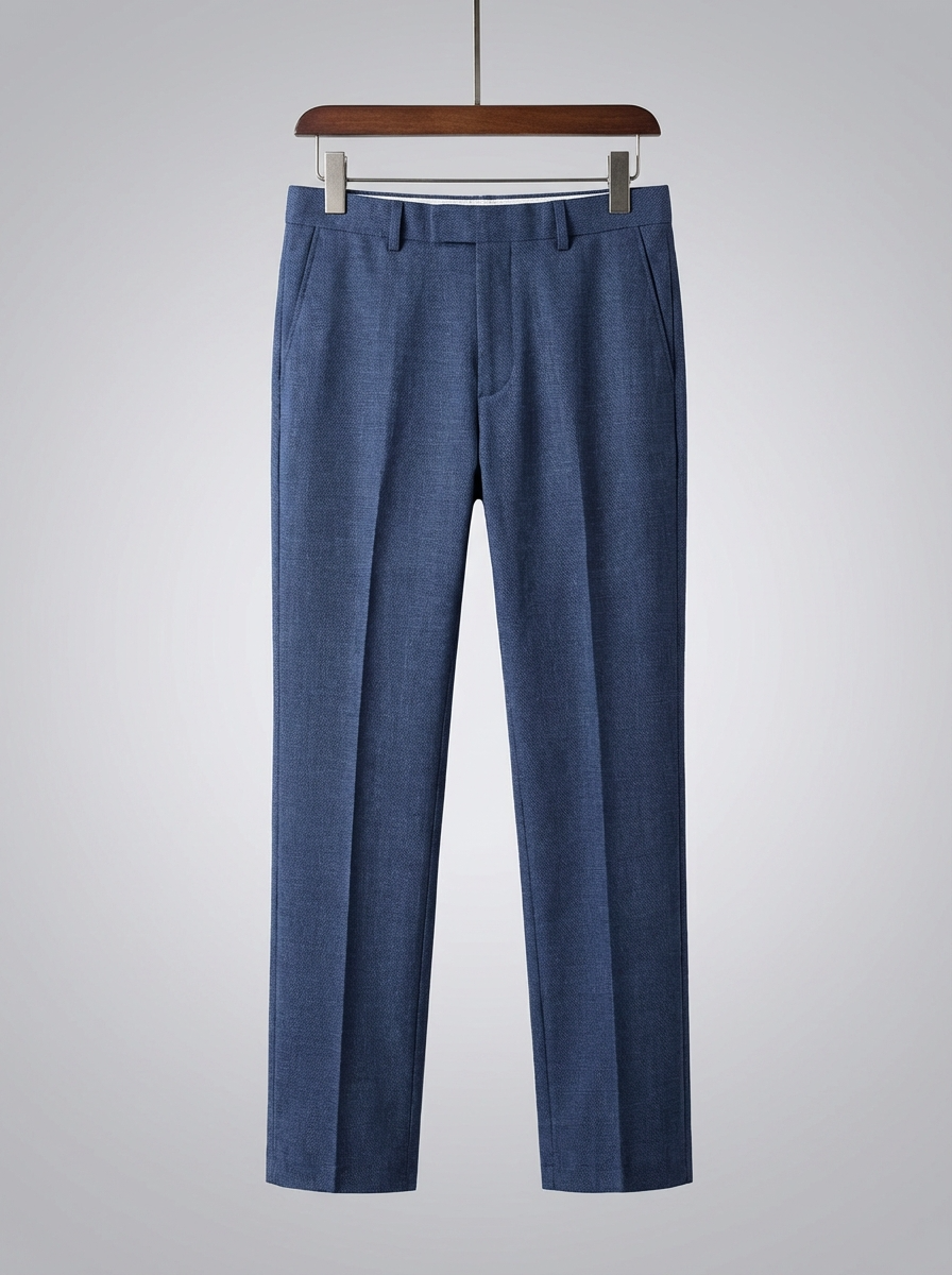 Calça Social Masculina Slim Fit Formal Bolonha