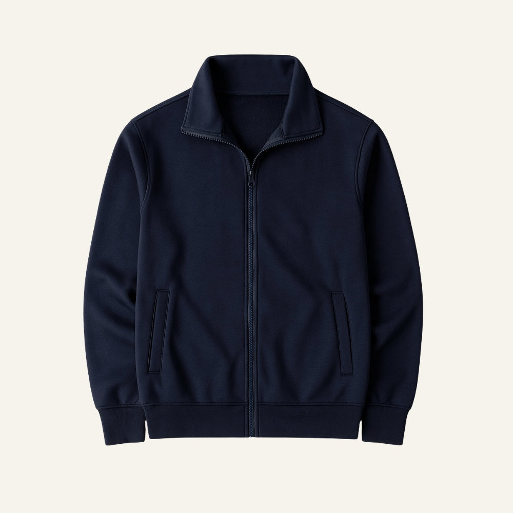 Jaqueta Masculina Gola Alta Westwood Moletom Premium Urbana