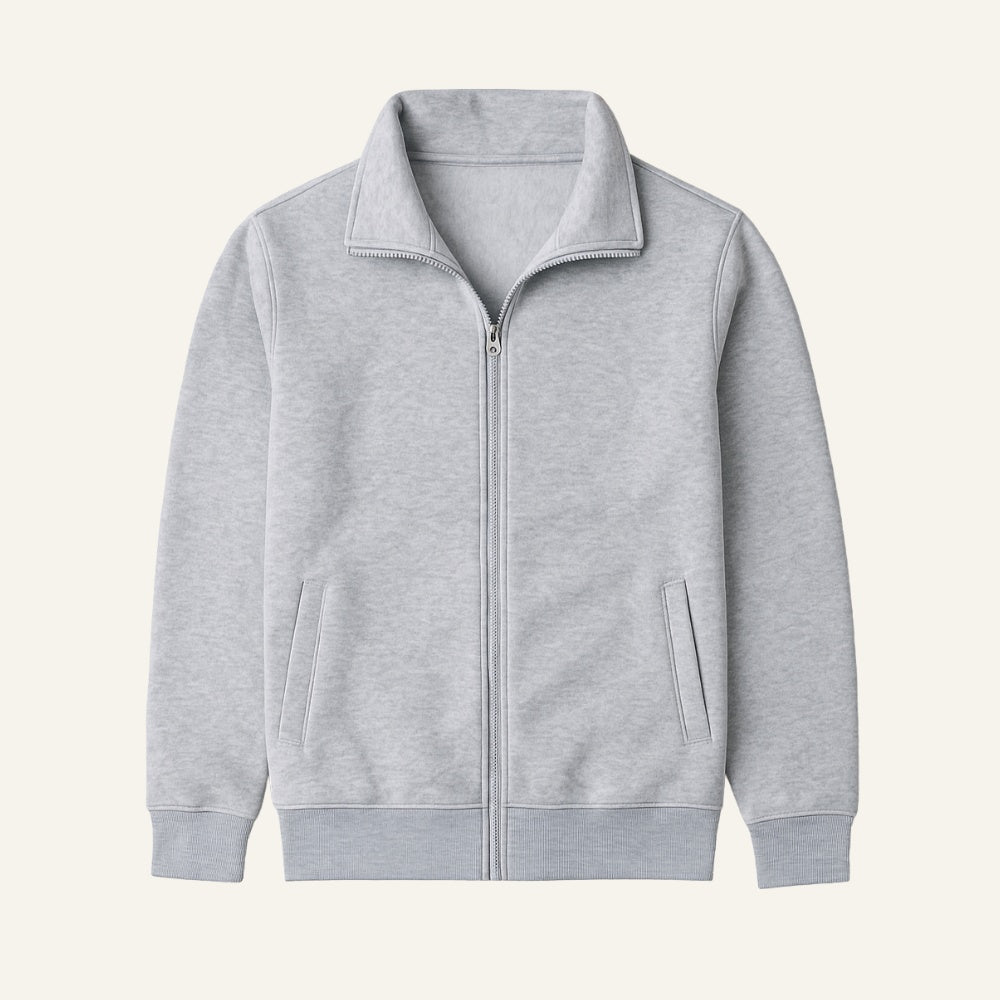 Jaqueta Masculina Gola Alta Westwood Moletom Premium Urbana