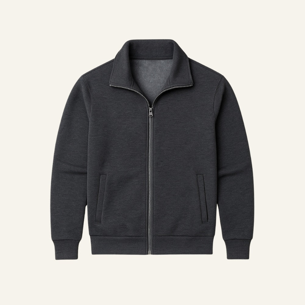 Jaqueta Masculina Gola Alta Westwood Moletom Premium Urbana