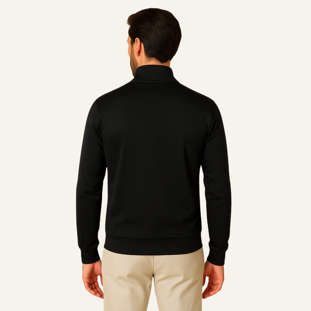 Jaqueta Masculina Gola Alta Westwood Moletom Premium Urbana