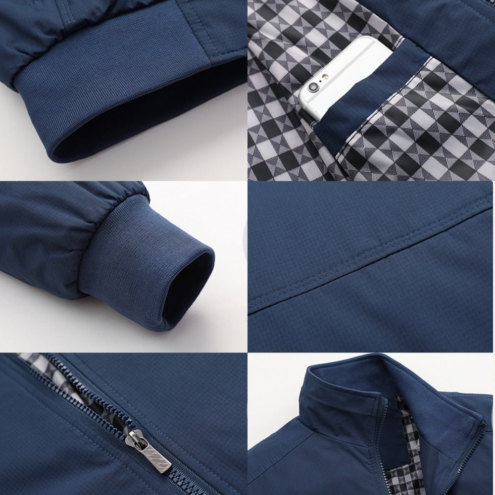 Jaqueta Masculina de Inverno Forrada Térmica Premium Caimento Elegante