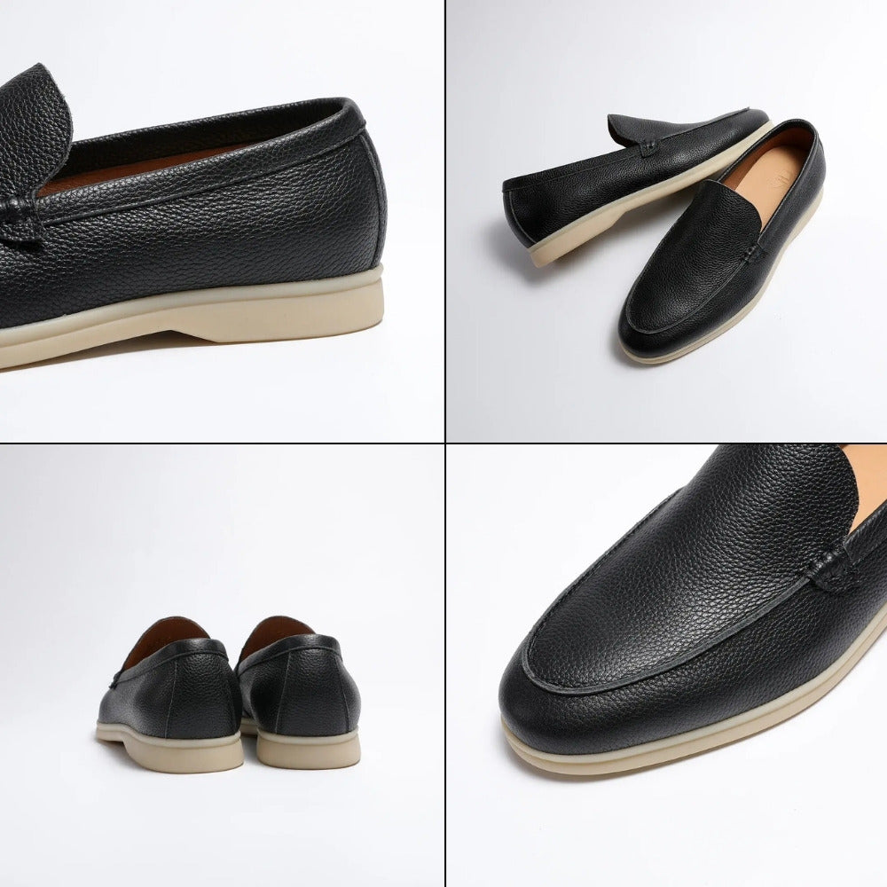 Mocassim Loafer Masculino Couro de Vaca Pelleni Confortável Premium