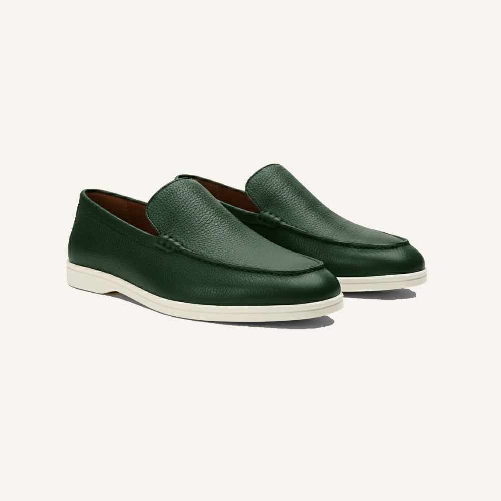 Mocassim Loafer Masculino Couro de Vaca Pelleni Confortável Premium