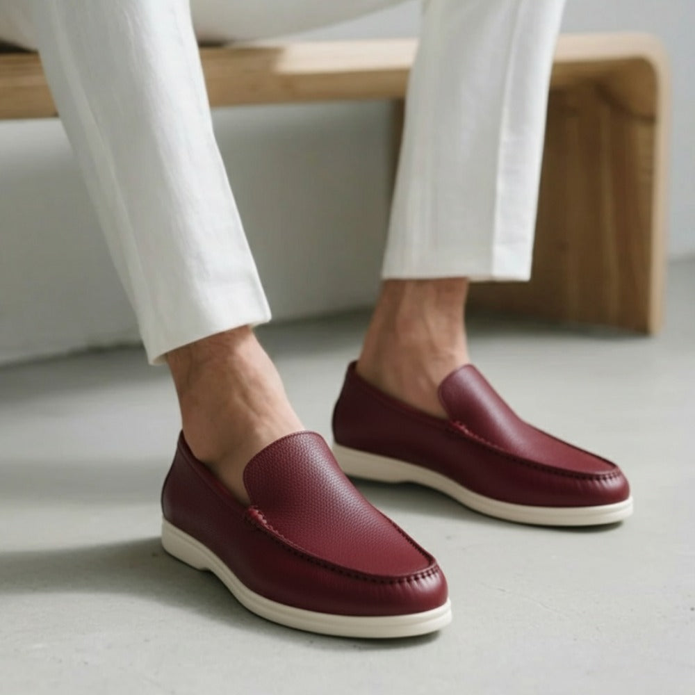 Mocassim Loafer Masculino Couro de Vaca Pelleni Confortável Premium