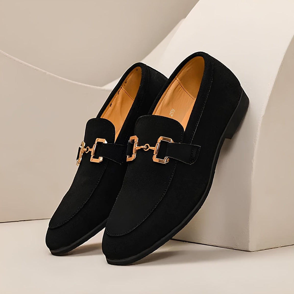 Mocassim Masculino de Camurça Luxury Loafer Slip On Elegante