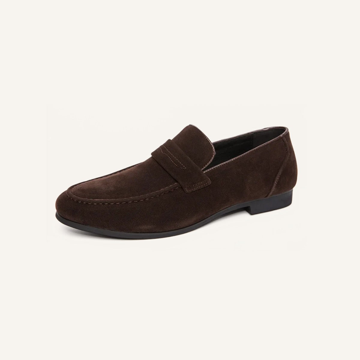 Loafer Masculino Piazzi Camurça Conforto Estilo Old Money