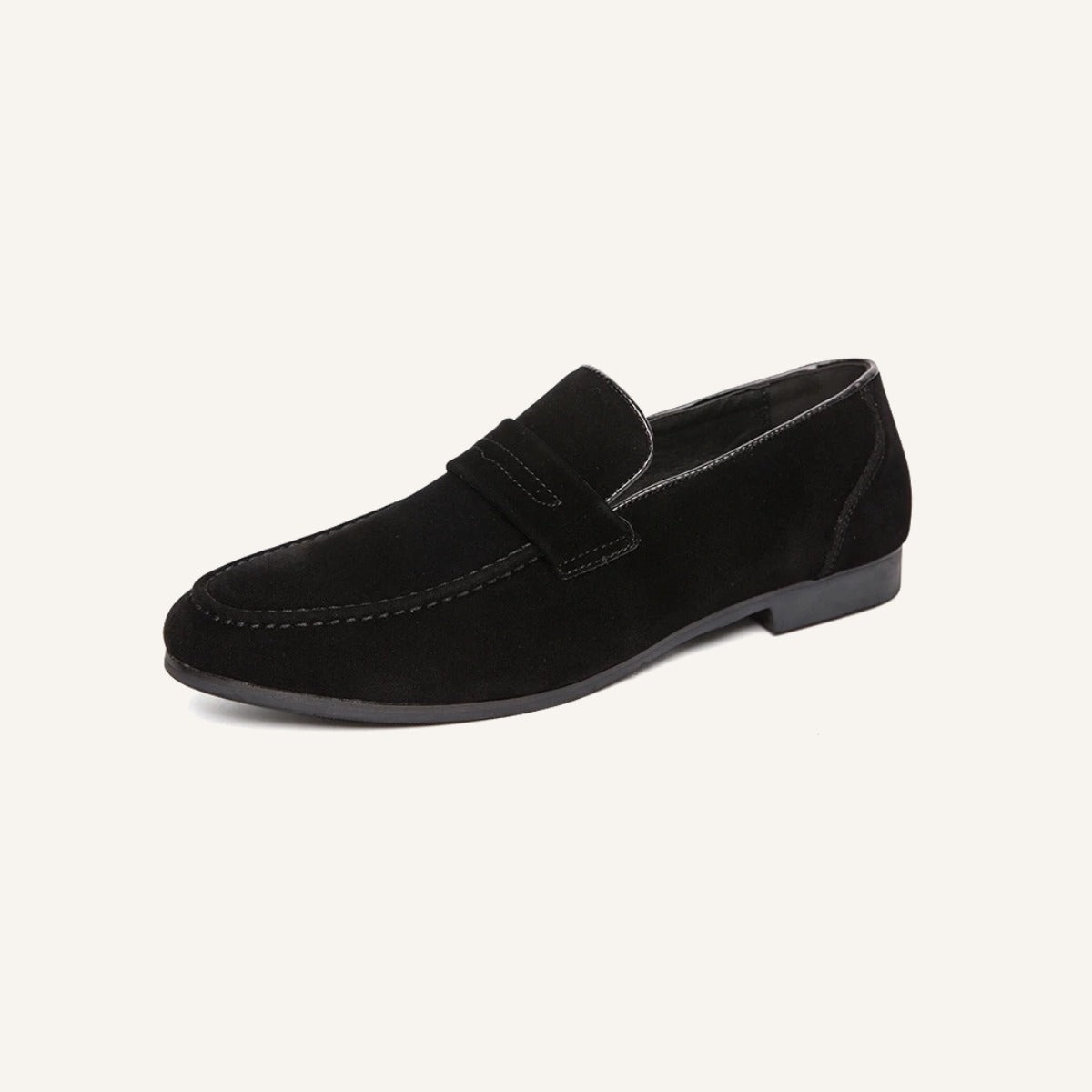 Loafer Masculino Piazzi Camurça Conforto Estilo Old Money