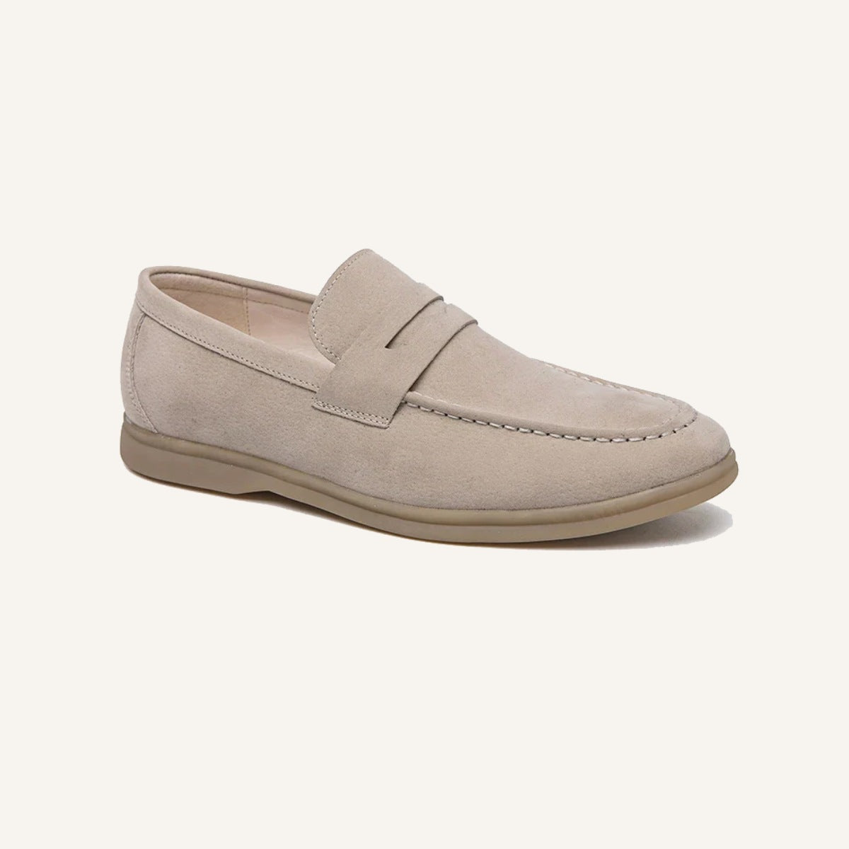Mocassim Loafer Masculino Camurça Premium Confortável Elegante