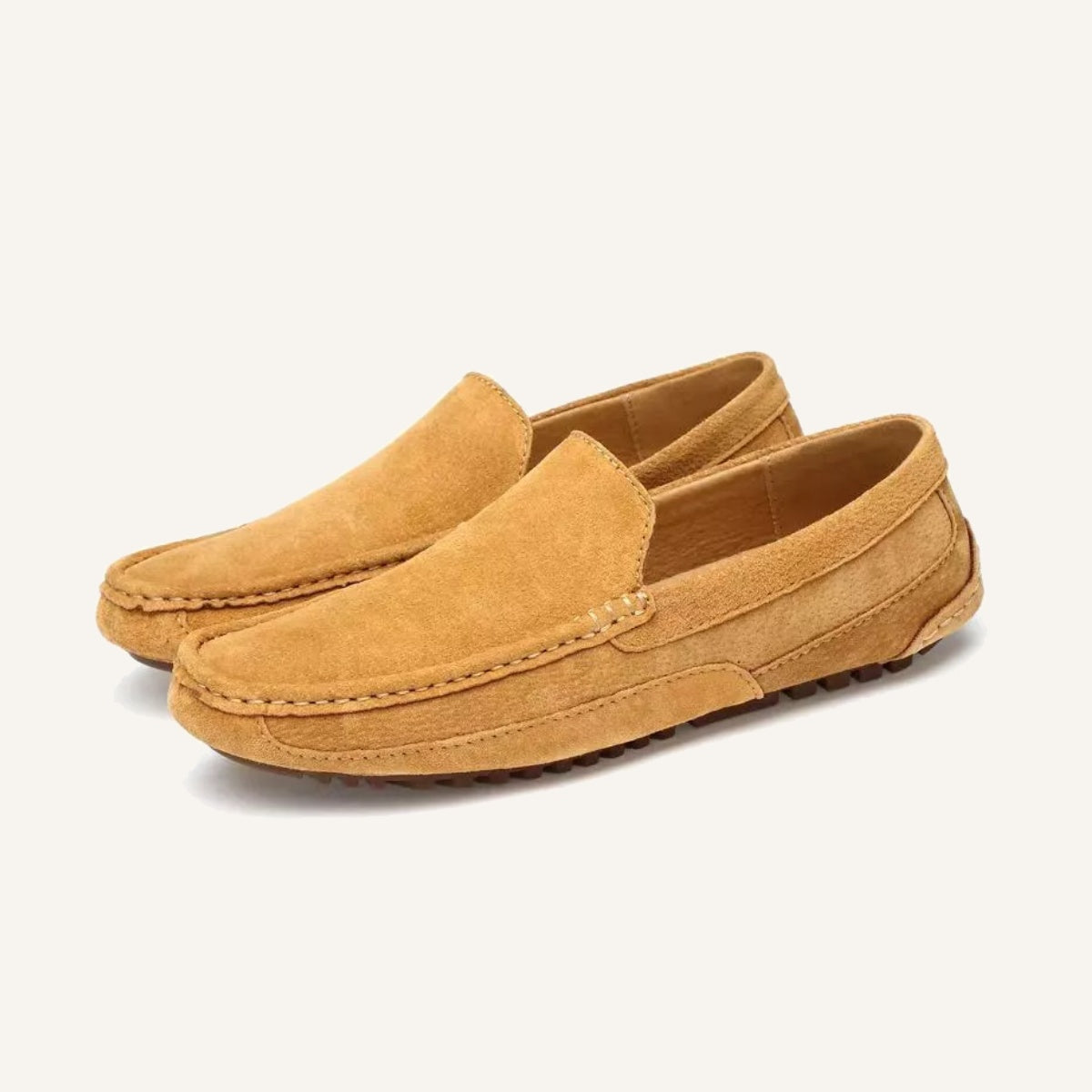 Mocassim Masculino de Camurça Solatte Loafer Casual Elegante