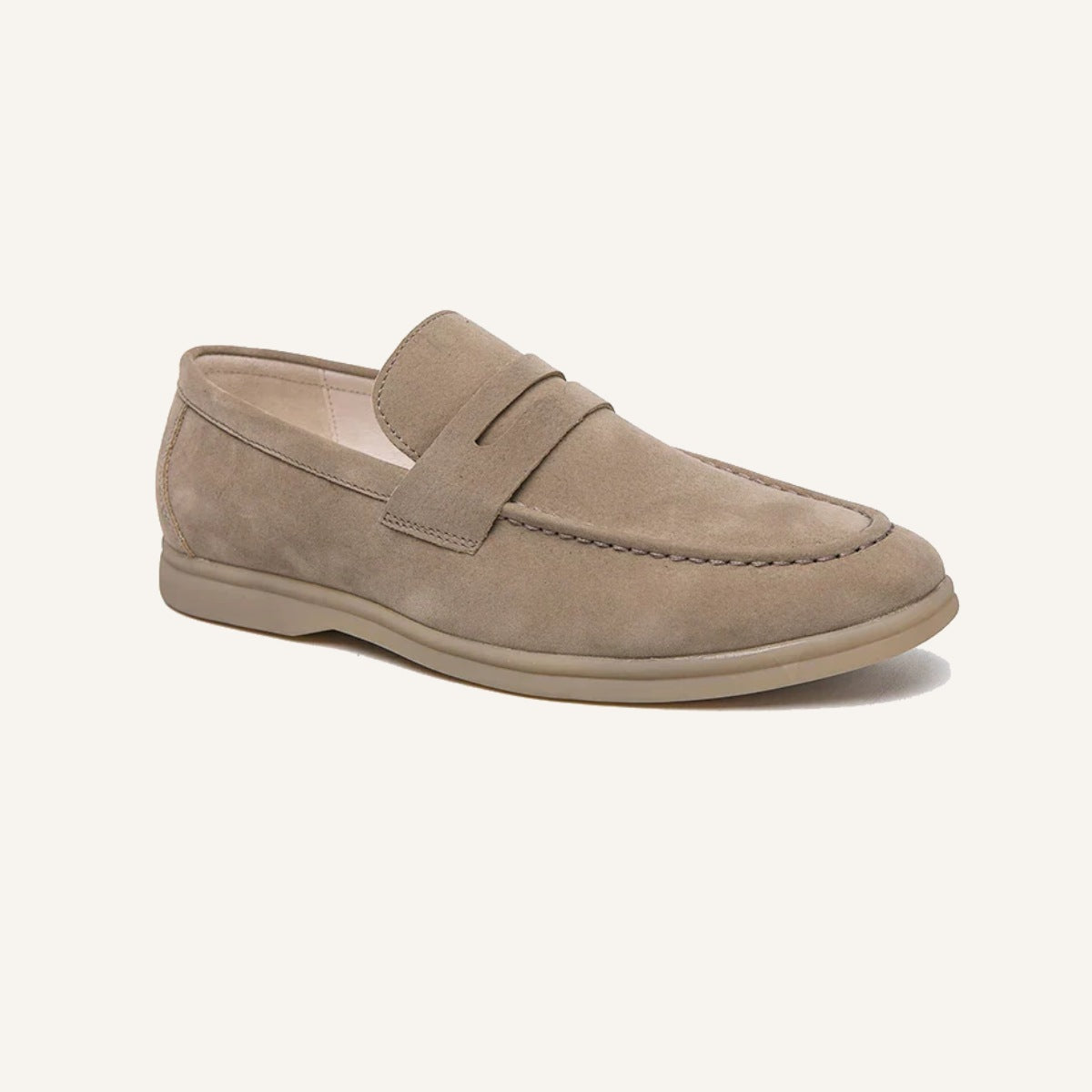 Mocassim Loafer Masculino Camurça Premium Confortável Elegante