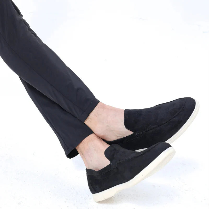 Mocassim de Camurça Masculino Venetto Casual Social Confortável