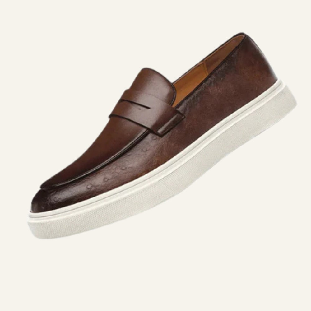 Sapato Mocassim Masculino Couro Italiano Miliani - Clássico Premium