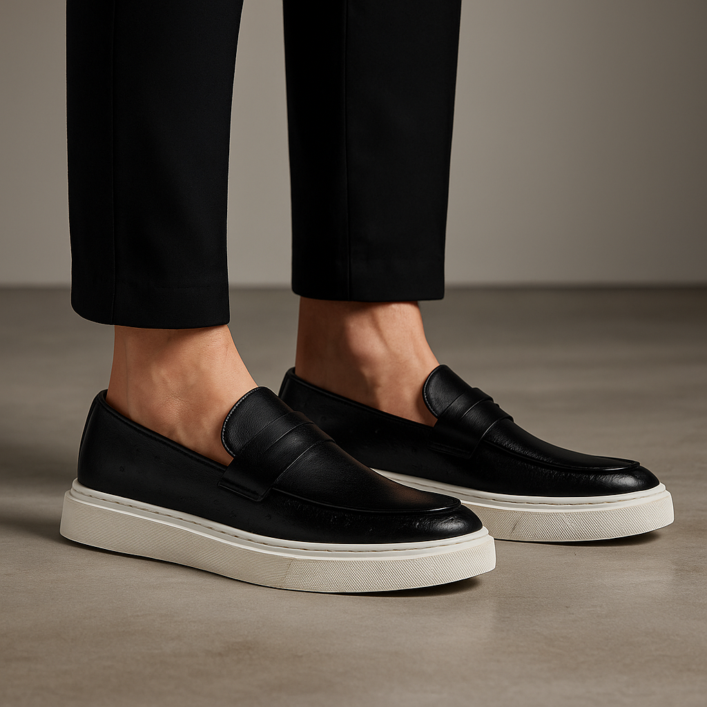 Sapato Mocassim Masculino Couro Italiano Miliani - Clássico Premium