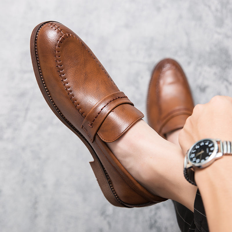 Mocassim Masculino Couro Legítimo Sarri Loafer Clássico Confortável