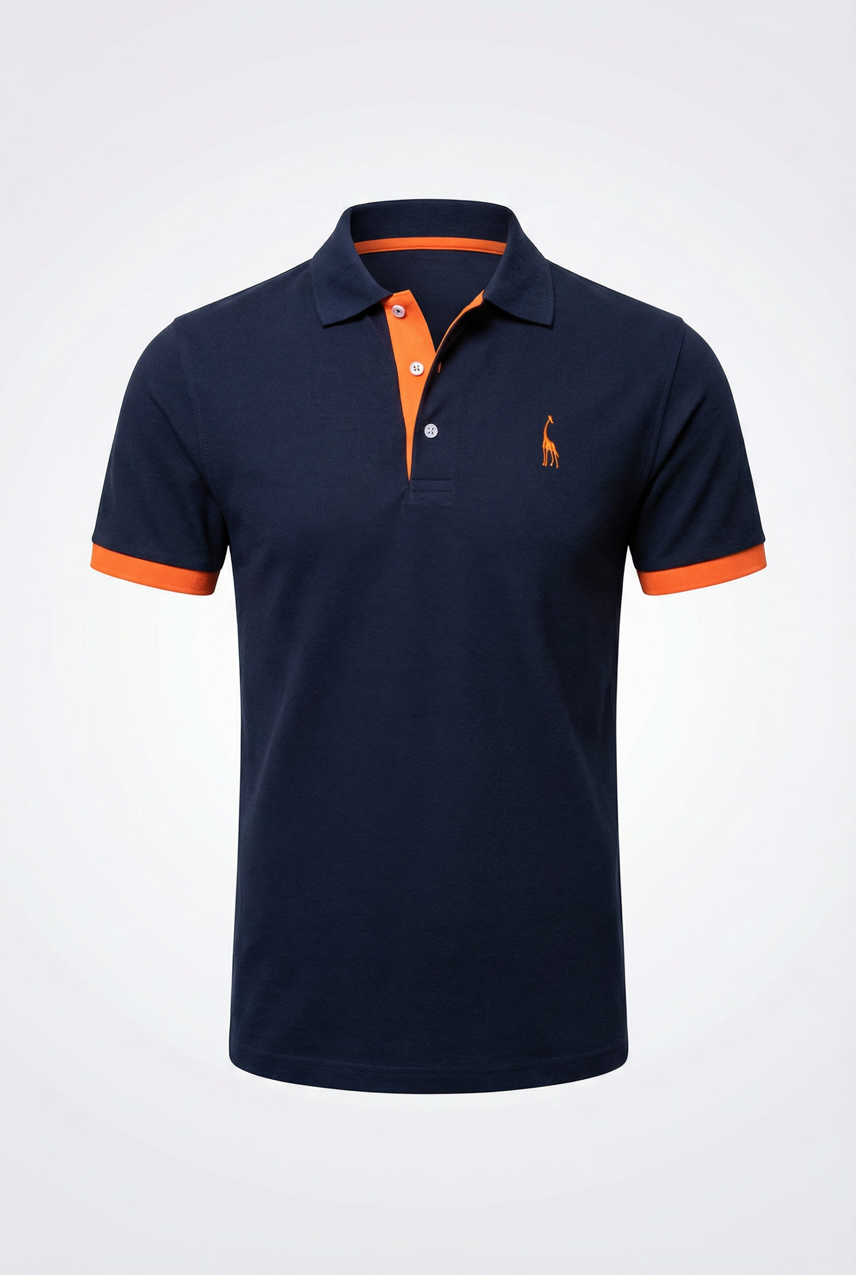 Camisa Polo Masculina Com Bordado Girafa Milão